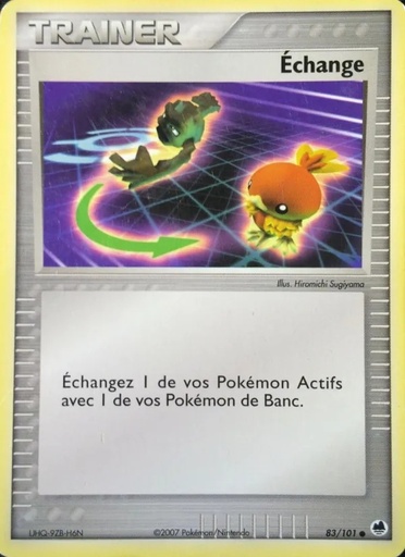 Échange 83/101 Logo de la série