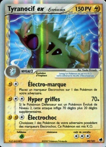 Tyranocif ex δ 99/101 Holo