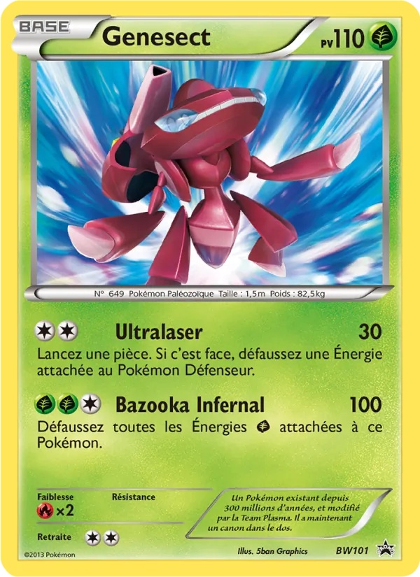 Genesect BW101/101 - Promo BW - Pokémon JCC