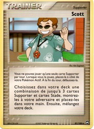 Scott 81/108 - EX Gardiens du Pouvoir - paul-atanassov - Pokémon JCC