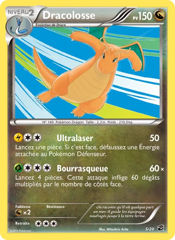 Dracolosse 5/20 - Coffre des Dragons - Pokémon JCC