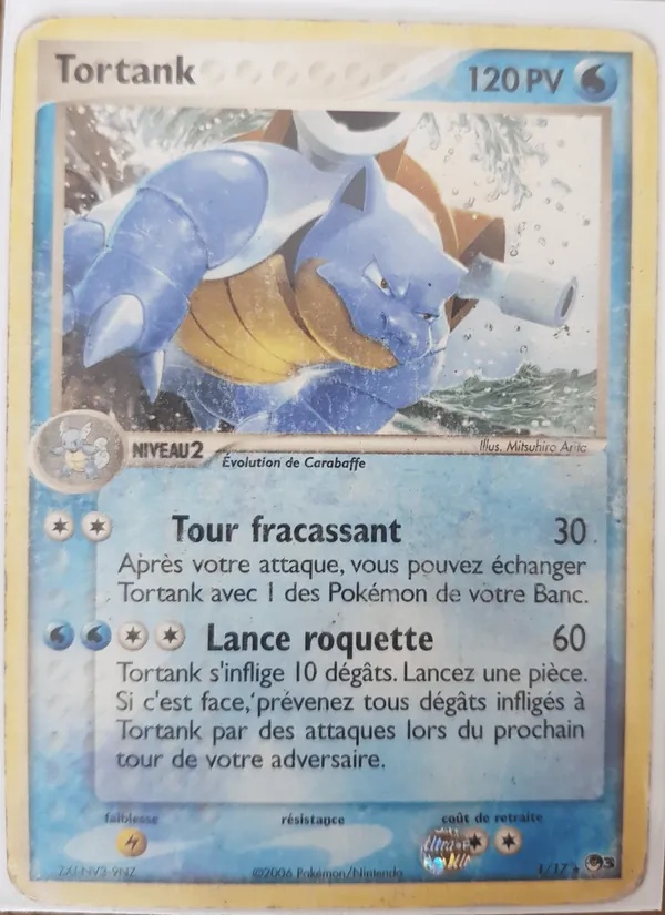 Tortank 1/17 - POP Série 3 - Holo - Pokémon JCC