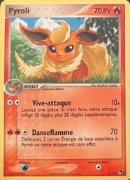 Pyroli 2/17 - POP Série 3 - Holo - Pokémon JCC