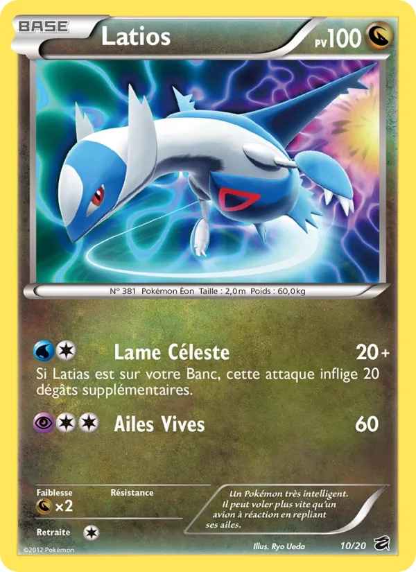 Latios 10/20 - Coffre des Dragons - Pokémon JCC