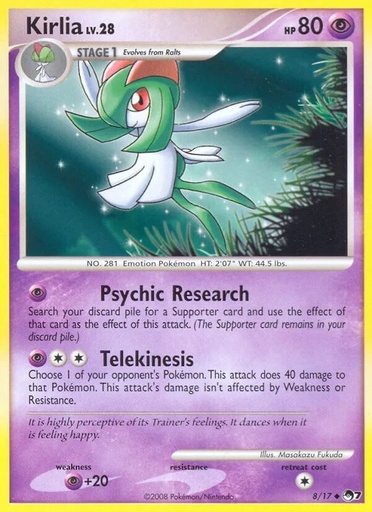 Kirlia 8/17 Holo
