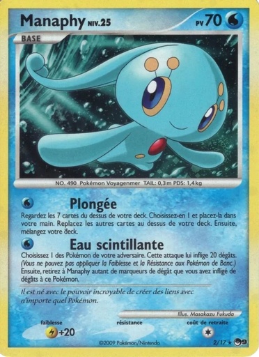 Manaphy 2/17 Holo