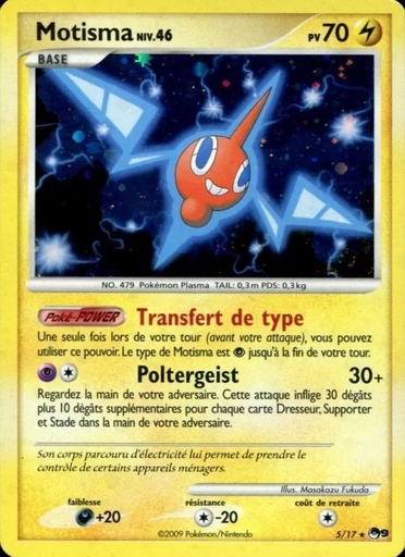 Motisma 5/17 Holo