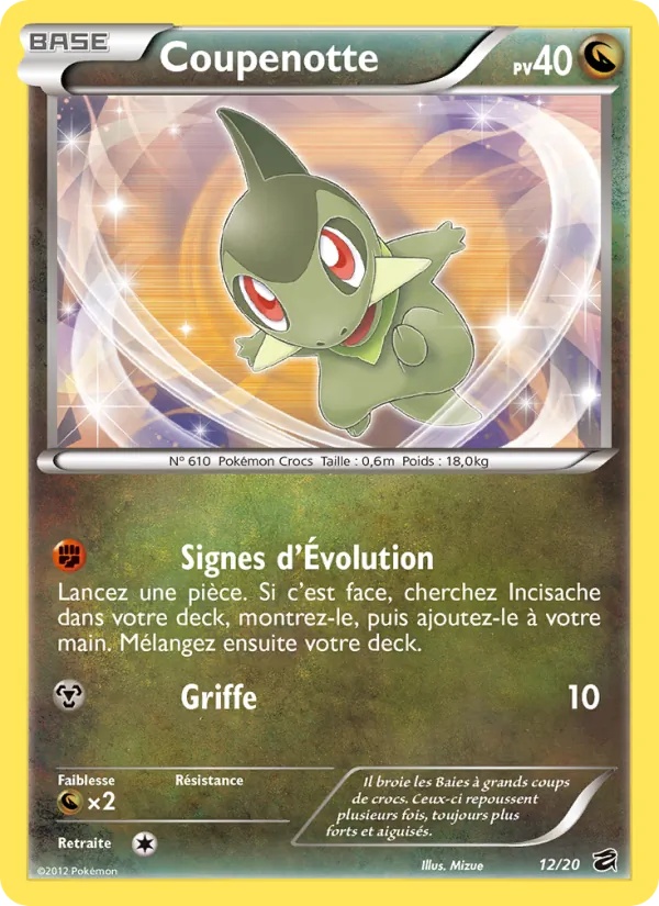 Coupenotte 12/20 - Coffre des Dragons - Pokémon JCC