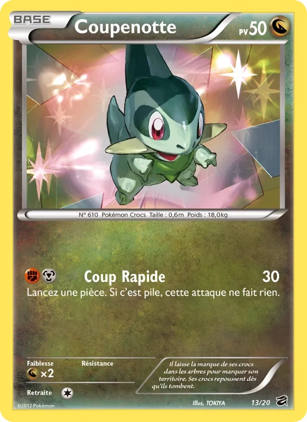 Coupenotte 13/20 - Coffre des Dragons - Pokémon JCC