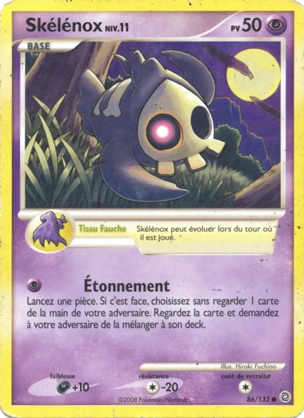 Skelénox 86/132 - Merveilles Secrètes - Reverse - Pokémon JCC