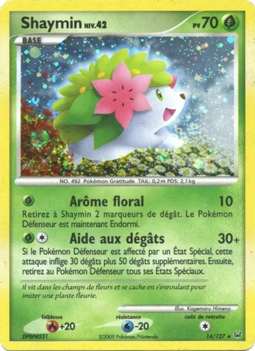 Shaymin 14/127 Holo