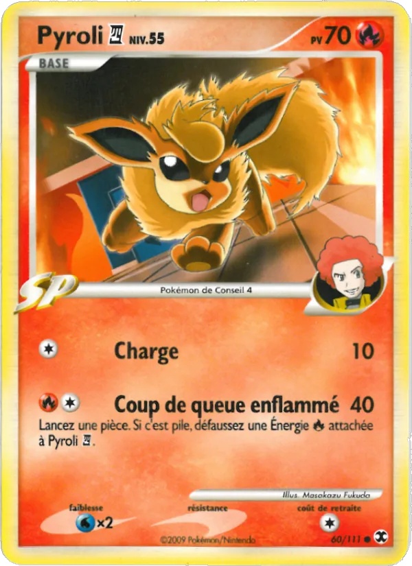 Pyroli 4 Niv. 60/111 - Rivaux Émergeants - Reverse - Pokémon JCC