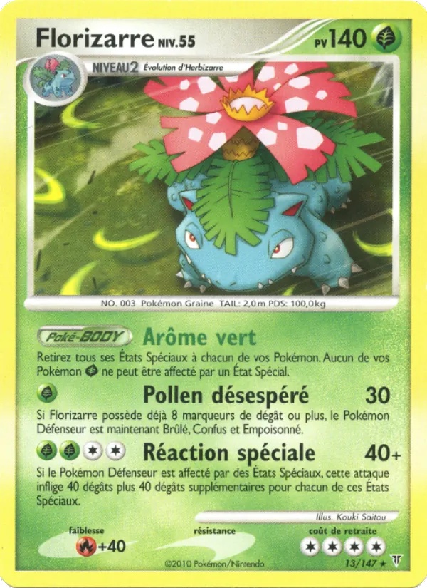 Florizarre 13/147 - Vainqueurs Suprêmes - Reverse - Pokémon JCC