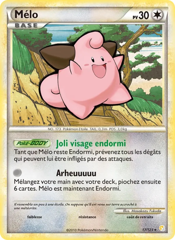 Mélo 17/123 - HeartGold SoulSilver - david-cohen - Pokémon JCC