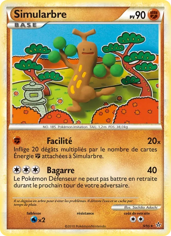 Simularbre 9/95 - Déchaînement - Holo - Pokémon JCC