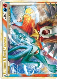 Suicune & Entei LÉGENDE (haut) 94/95 - Déchaînement - Holo ross-cawthorn - Pokémon JCC