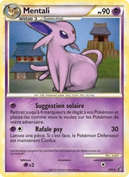 Mentali 2/90 - Indomptable - Holo - Pokémon JCC