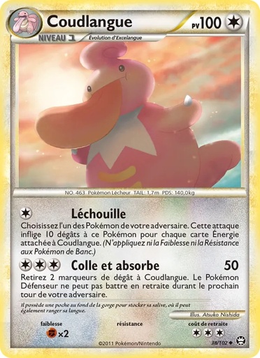 Coudlangue 38/102 Reverse