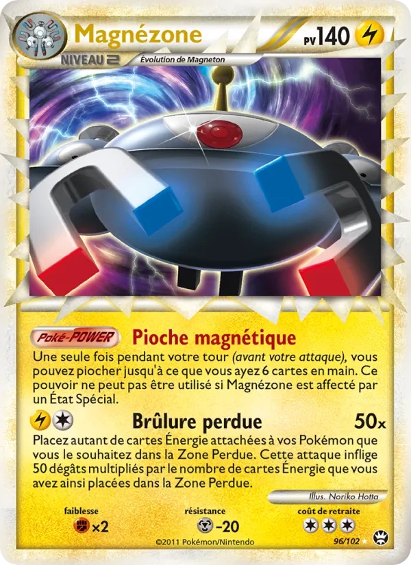 Magnézone 96/102 - Triomphant - Holo - Pokémon JCC