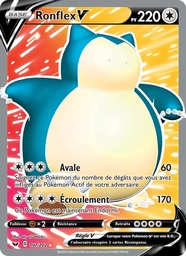 Ronflex V 197/202 - Épée et Bouclier - Holo - Pokémon JCC