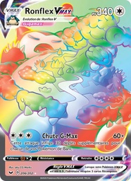 Ronflex VMAX 206/202 - Épée et Bouclier - Holo - Pokémon JCC