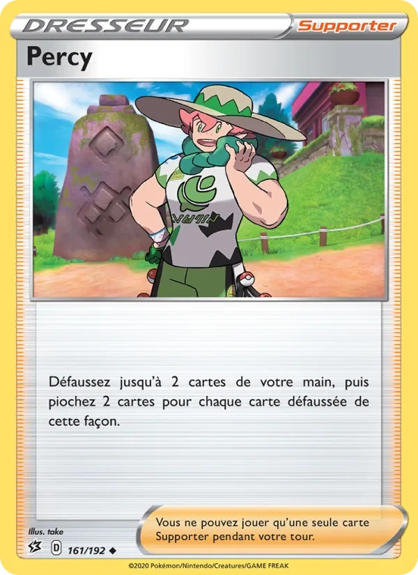 Percy 161/192 - Clash des Rebelles - Reverse - Pokémon JCC