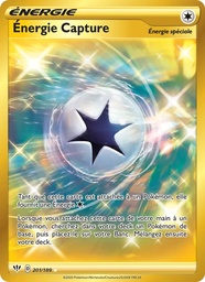 Énergie Capture 201/189 - Ténèbres Embrasées - Holo - Pokémon JCC