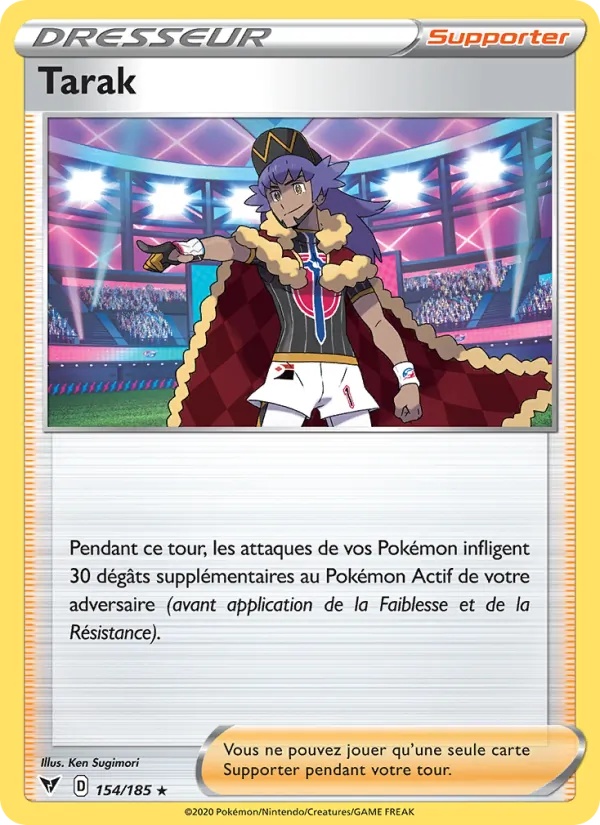 Tarak 154/185 - Voltage Éclatant - Holo - Pokémon JCC