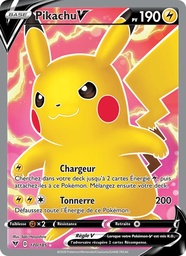 Pikachu V 170/185 - Voltage Éclatant - Holo - Pokémon JCC