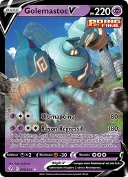 Golemastoc V 70/203 - Évolution Céleste - Holo - Pokémon JCC