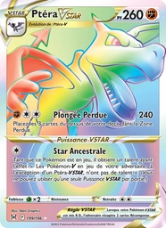 Ptéra VSTAR 199/196 - Origine Perdue - Holo - Pokémon JCC