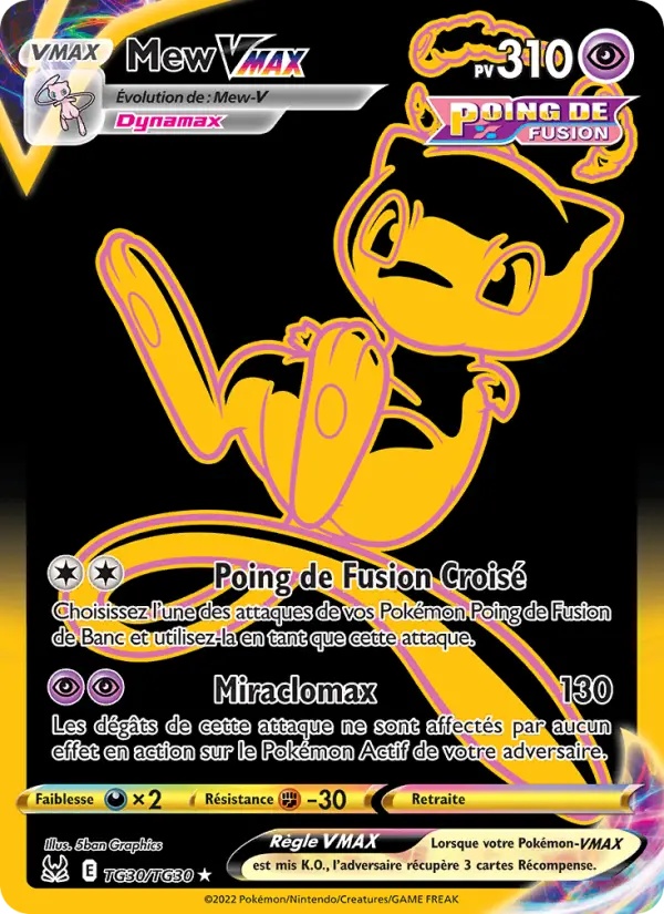 Mew VMAX TG30/196 - Origine Perdue - Holo - Pokémon JCC