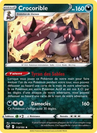 Crocorible 113/195 Holo