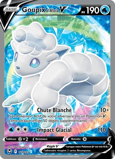 Goupix d'Alola V 173/195 Holo