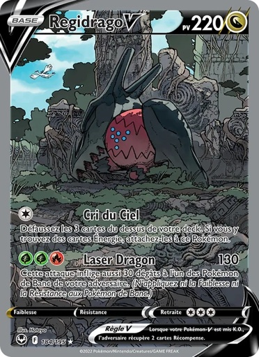 Regidrago V 184/195 Holo