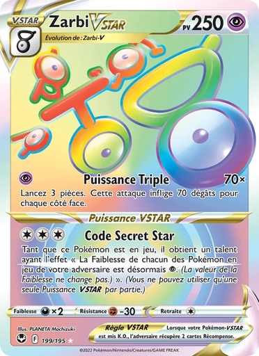 Zarbi VSTAR 199/195 Holo