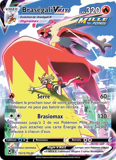 Braségali VMAX TG15/195 Holo