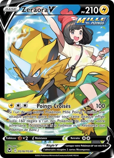 Zeraora V TG16/195 Holo