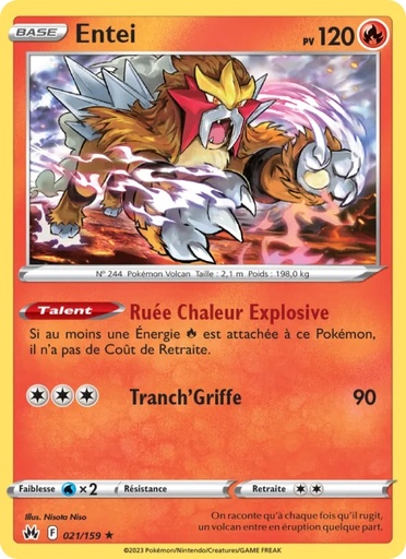 Entei 021/159 Holo