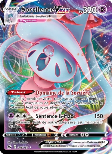 Sorcilence VMAX 066/159 Holo