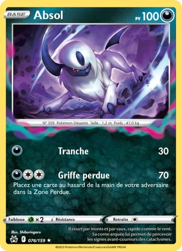 Absol 076/159 Holo