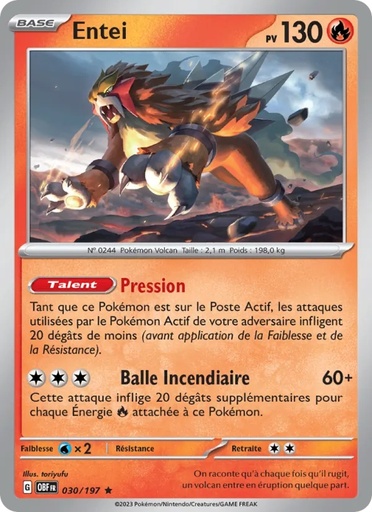 Entei 030/197 Holo