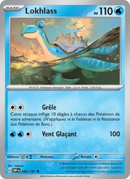 Lokhlass 045/197 - Flammes Obsidiennes - Reverse - Pokémon JCC
