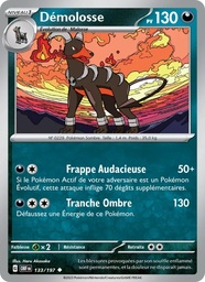 Démolosse 133/197 - Flammes Obsidiennes - Reverse - Pokémon JCC