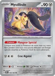 Mysdibule 143/197 - Flammes Obsidiennes - Reverse - Pokémon JCC