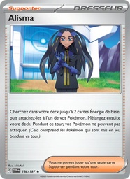 Alisma 188/197 - Flammes Obsidiennes - Holo - Pokémon JCC