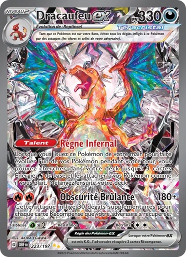 Dracaufeu-ex 223/197 Holo
