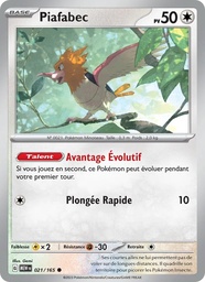 Piafabec 021/165 Reverse