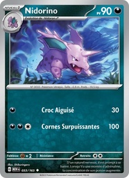 Nidorino 033/165 - 151 - Reverse - Pokémon JCC