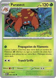 Parasect 047/165 - 151 - Reverse - Pokémon JCC